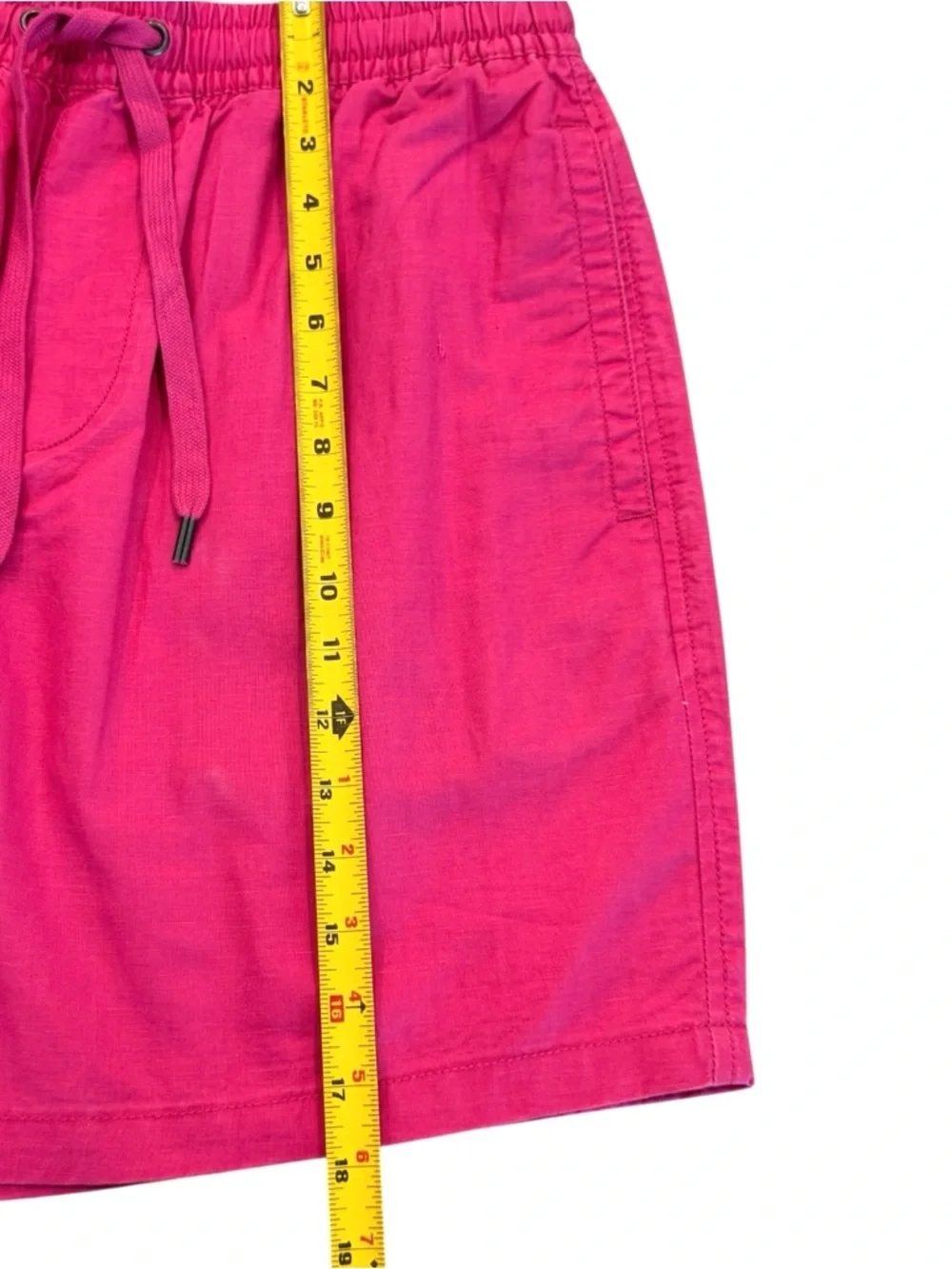 NWT! Rodd & Gunn Glenmark 7” Resort Shorts – Geranium Pink Linen Cotton – Size M